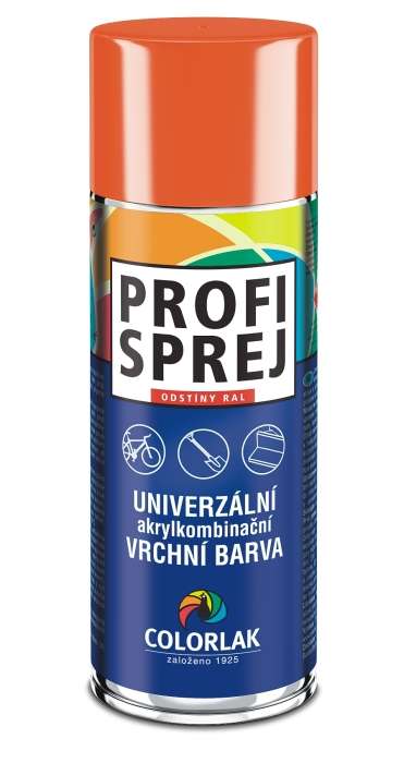 Colorlak Profi sprej A 3243 * Univerzální akrylkombinační vrchní barva. 1