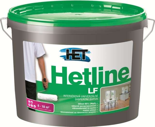 Het Hetline LF báze * Interiérová univerzální disperzní barva. 1