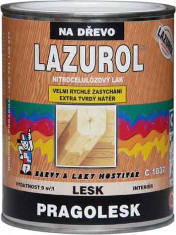 Lazurol Pragolesk C1037 * Lak nitrocelulózový 1