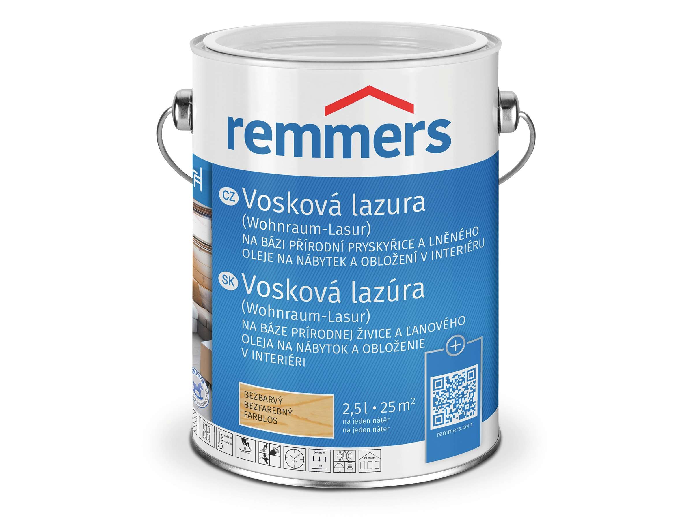 Remmers Vosková lazura * Wohnraum Lasur 1