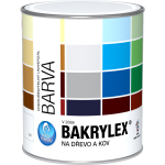 Obrázek k výrobku 83604 - Bakrylex email univerzál mat V2066 * Vodouředitelný email univerzální na kov a dřevo.