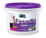 Obrázek k výrobku 82792 - Het Fasadin Forte * Bílá fasádní akrylátová barva s hrubým zrnem.