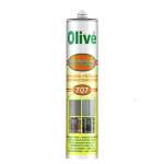 Olivé 707 silikon akrylový tmel bílý 310 ml * Opravy trhlin a prasklin v omítce, zdivu, dřevu, betonu.