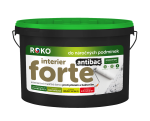 Obrázek k výrobku 85974 - Roko Interier Forte Antibac * Protiplísňová prémiová interiérová barva.