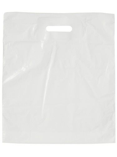 Taška LDPE 38 x 45 + 5 cm průhmat bílá 10 ks Taška LDPE 38 x 45 + 5 cm průhmat bílá 10 ks