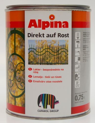 Alpina Direkt auf Rost * samozákladový email přímo na rez Alpina Direkt auf Rost * samozákladový email přímo na rez
