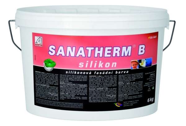 SANATHERM B fasádní silikonová bílá 1