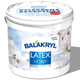 Balakryl Latex Hobby bílý  24 kg