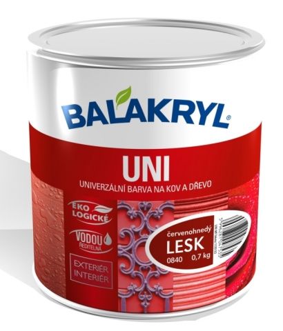 Balakryl uni lesk V 2068 světle hnědá 0225  0,7 L3