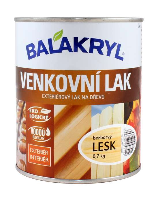 Balakryl Venkovní lak * venkovní lak na dřevo 1 Balakryl Venkovní lak * venkovní lak na dřevo 1
