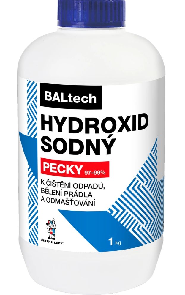 Baltech Hydroxid sodný pecky * Louh sodný Baltech Hydroxid sodný pecky * Louh sodný