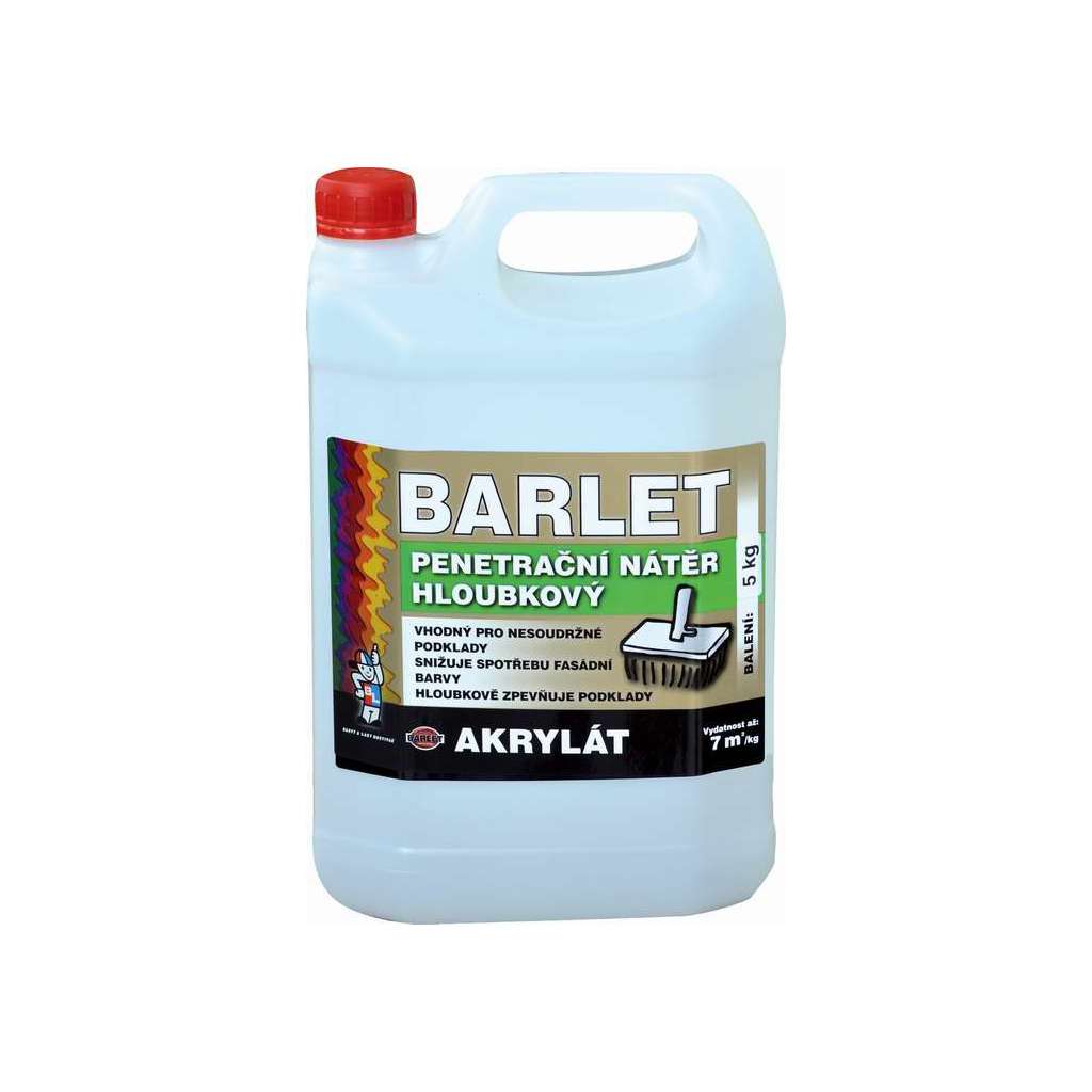 Barlet Hloubková penetrace akrylát V1308 * Penetrační nátěr hloubkový akrylát. 1
