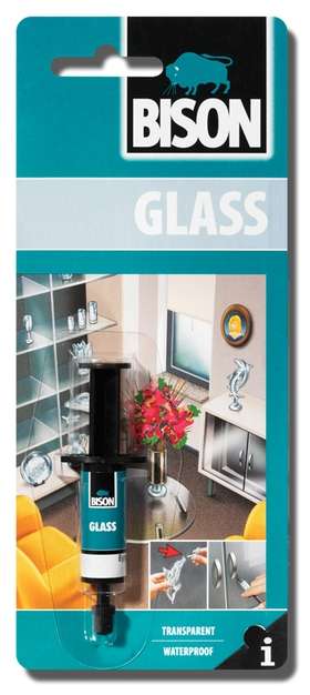 Bison Glass 2 ml * Lepidlo na sklo (i v kombinaci s kovy). 1
