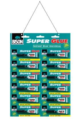 Bison Super Glue 3 g * Sekundové lepidlo pro univerzální použití.