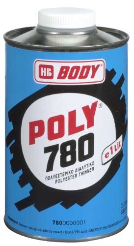 HB Body ředidlo 780 polyesterové 1 L 1 HB Body ředidlo 780 polyesterové 1 L 1