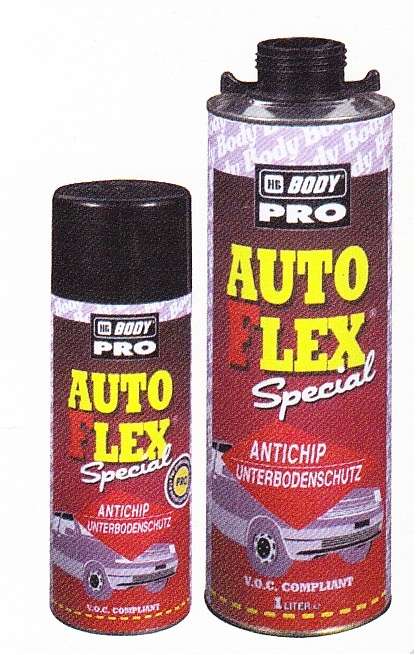 HB Body 951 Autoflex special sprej * Izolační proti hlukový materiál na bázi kaučuku. 1