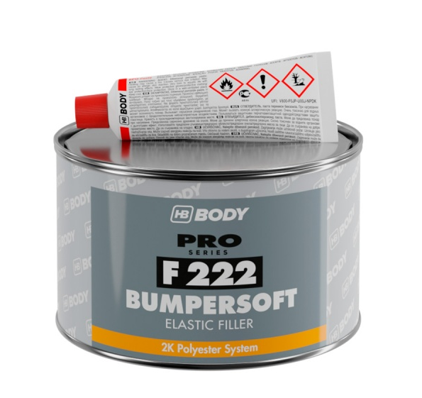 HB Body F222 Bumpersoft * Elastický tmel na plastové díly.