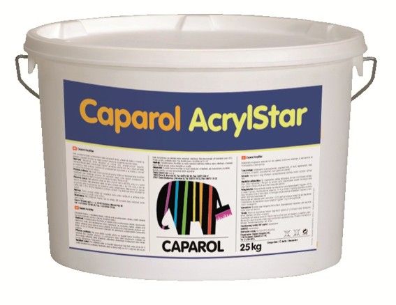 Caparol AcrylStar 25kg * Akrylátová fasádní barva. Caparol AcrylStar 25kg * Akrylátová fasádní barva.