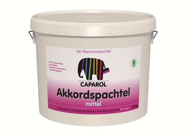 Caparol Akkordspachtel tmel střední 25 kg * Tmel pro vnitřní použití.