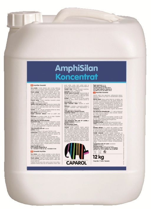 Caparol AmphiSilan LF koncentrát 12 kg * Hydrofobní základní nátěr na zpevňování a egalizaci povrchu.