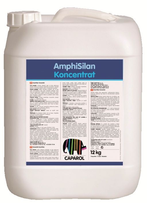 Caparol AmphiSilan LF koncentrát 12 kg * Hydrofobní základní nátěr na zpevňování a egalizaci povrchu. Caparol AmphiSilan LF koncentrát 12 kg * Hydrofobní základní nátěr na zpevňování a egalizaci povrchu.