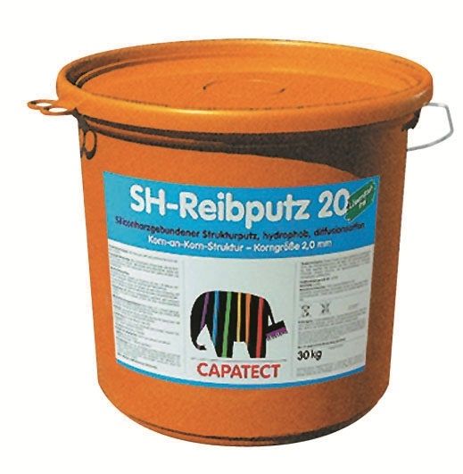 Caparol Capatect SH Reibputz strukturní hlazená omítka * Strukturální silikonová omítka, tónovatelná. Caparol Capatect SH Reibputz strukturní hlazená omítka * Strukturální silikonová omítka, tónovatelná.