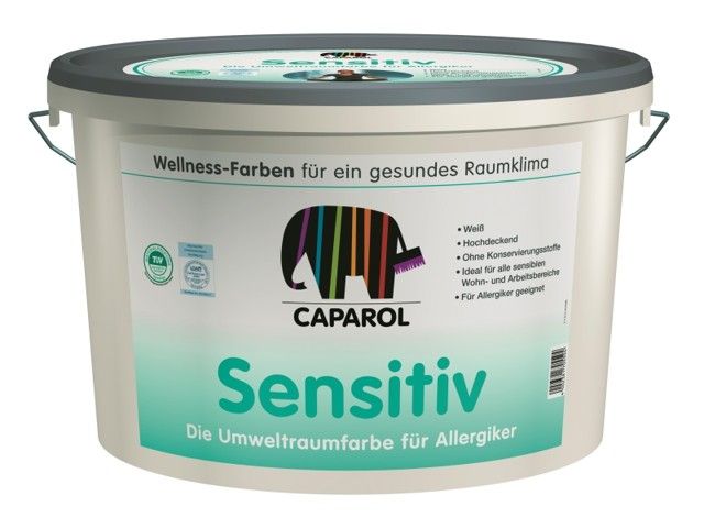 Caparol Sensitiv 5 L * možnost tónovat, cena bez pigmentu1 Caparol Sensitiv 5 L * možnost tónovat, cena bez pigmentu1