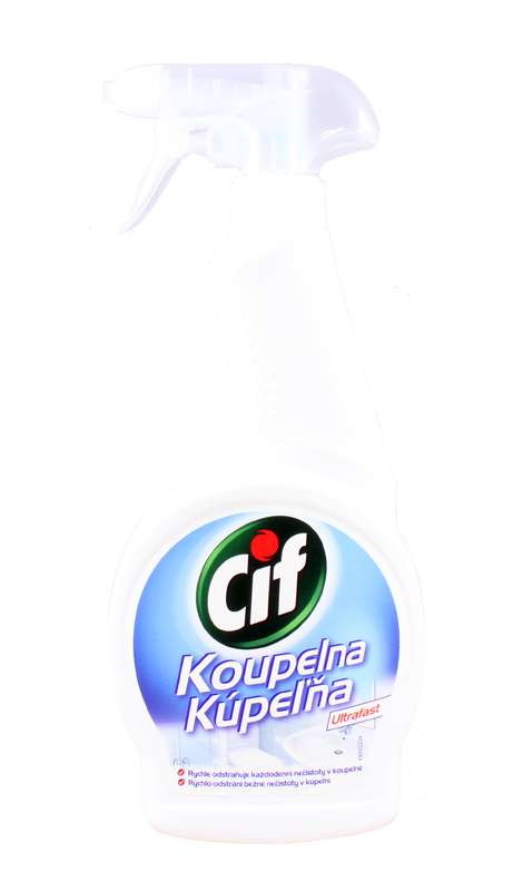 Cif Koupelna Ultrafast, rozprašovač 500 ml Cif Koupelna Ultrafast, rozprašovač 500 ml