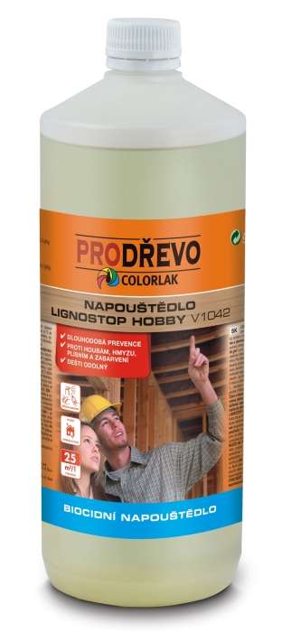 Colorlak Lignostop Hobby V 1042 * Koncentrovaný přípravek pro ochranu dřeva, vůči houbám, plísním a dřevokaznému hmyzu. 1 Colorlak Lignostop Hobby V 1042 * Koncentrovaný přípravek pro ochranu dřeva, vůči houbám, plísním a dřevokaznému hmyzu. 1