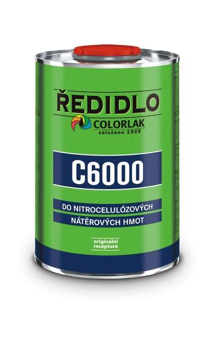 Colorlak Ředidlo C 6000 * Do nitrocelulózových nátěrových hmot.