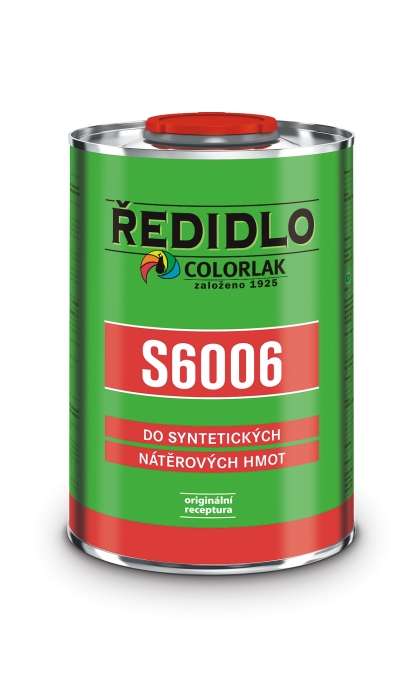 Colorlak Ředidlo S 6006 * Do syntetických nátěrových hmot. 1