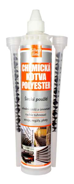 VCAS Kotva chemická PE 300 S 300 ml * Dvousložkový chemický kotvící systém. 1 VCAS Kotva chemická PE 300 S 300 ml * Dvousložkový chemický kotvící systém. 1