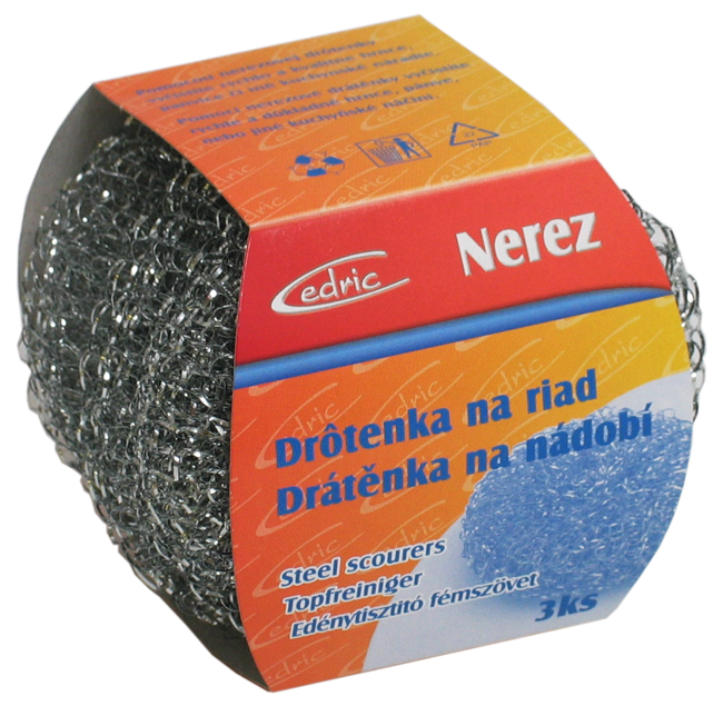 Drátěnka kovová 3 ks Drátěnka kovová 3 ks