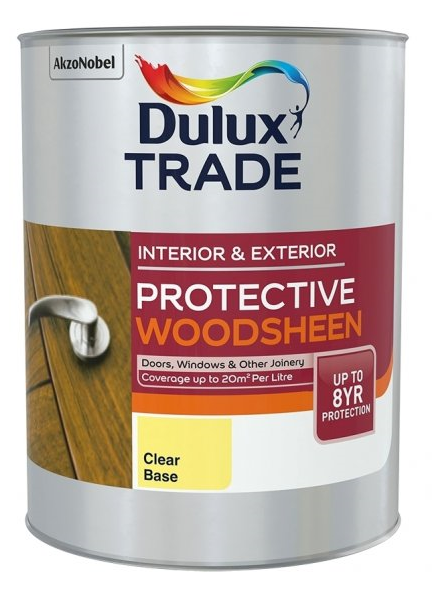 Dulux Protective Woodsheen clear base * Tónovatelná středněvrstvá lazura 1