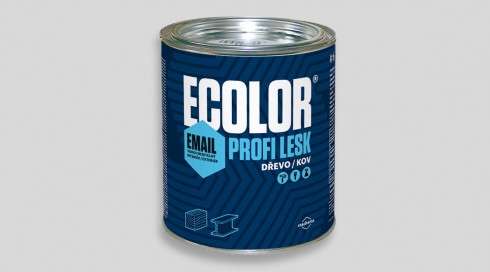 Ecolor Profi lesk 0,6 L * Email pro vnitřní i venkovní použití. 1