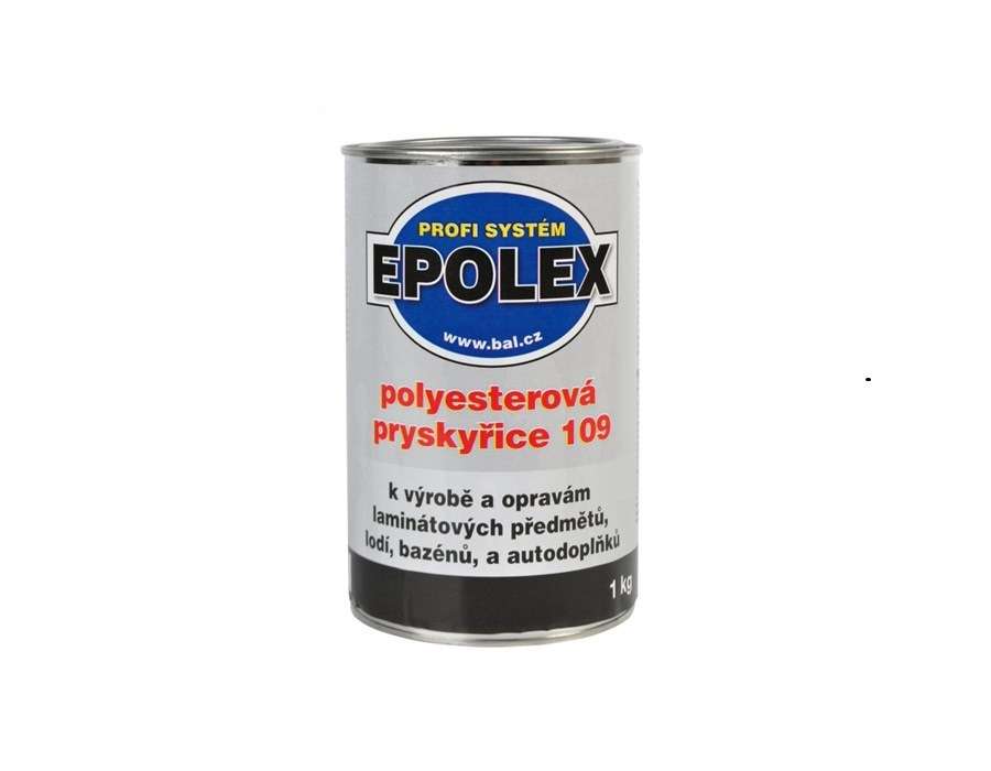 Epolex Polyester 109 + iniciátor, polyesterová pryskyřice 1 Epolex Polyester 109 + iniciátor, polyesterová pryskyřice 1