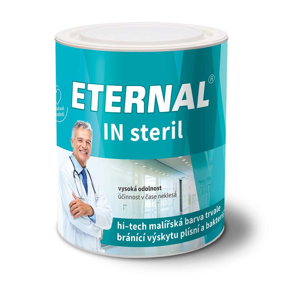 Eternal In Steril * hi-tech barva zabraňující výskytu plísní a bakterií 1