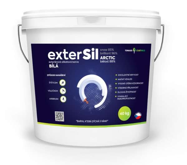 ExterSIL Arctic * Silikátová fasádní barva. 1 ExterSIL Arctic * Silikátová fasádní barva. 1