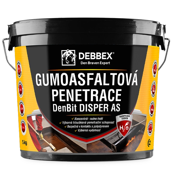 Den Braven Gumoasfaltová penetrace DenBit DISPER AS