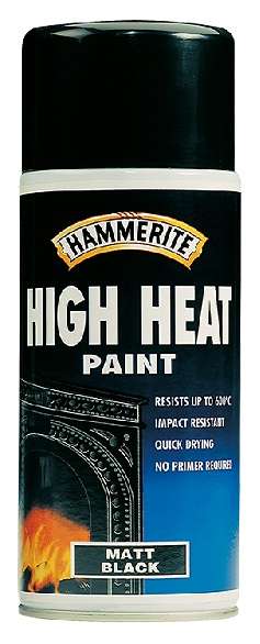 Hammerite Žáruvzdorný sprej matný černý 400 ml 1