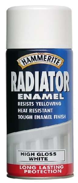 Hammerite Radiátor sprej hladký bílý 400 ml 1