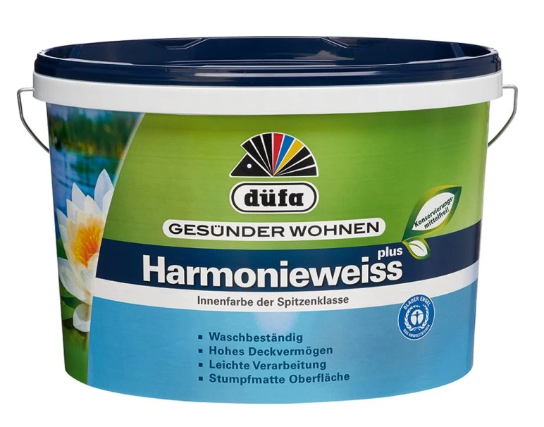 Düfa Harmonieweiss plus * Interierová barva pro alergiky. 1 Düfa Harmonieweiss plus * Interierová barva pro alergiky. 1