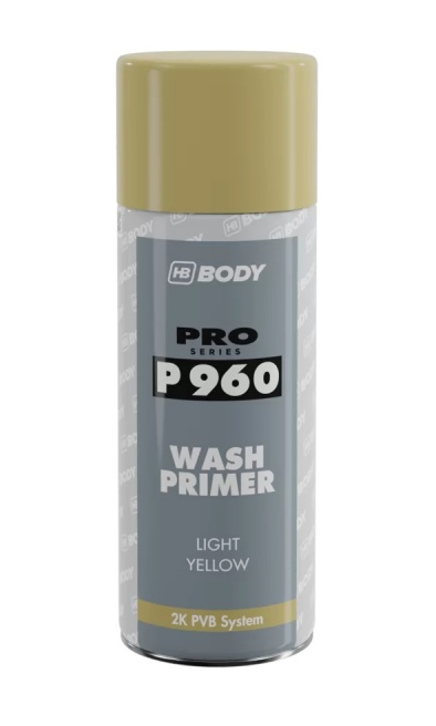 HB Body P960 Wash primer sprej * Reaktivní základová barva. HB Body P960 Wash primer sprej * Reaktivní základová barva.