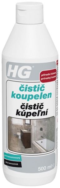 HG Čistič koupelen z přírodního kamene 500 ml HG Čistič koupelen z přírodního kamene 500 ml