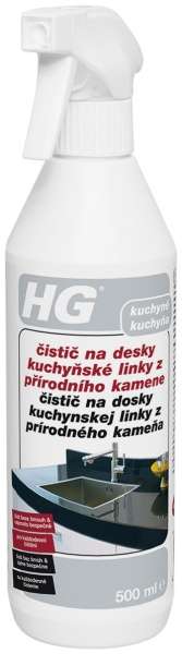 HG Čistič na desky kuchyňské linky z přírodního kamene 500 ml HG Čistič na desky kuchyňské linky z přírodního kamene 500 ml