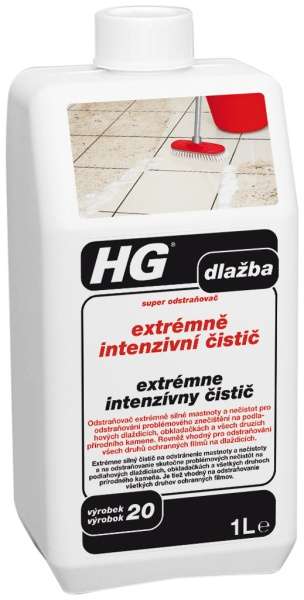 HG Extrémně intenzivní čistič na dlažbu 1 L 1 HG Extrémně intenzivní čistič na dlažbu 1 L 1
