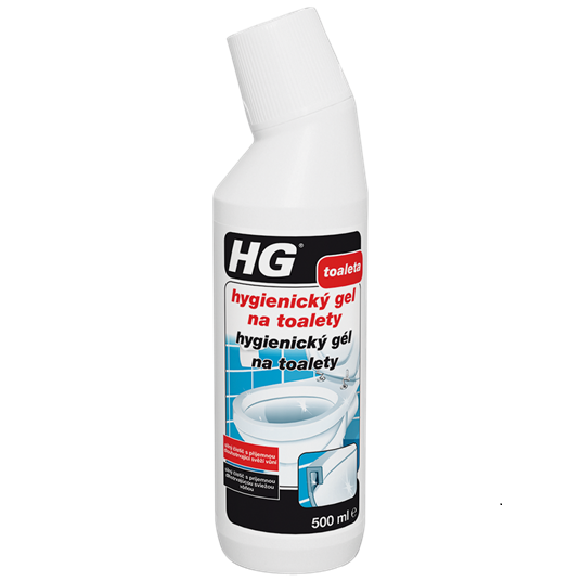 HG Hygienický gel na toalety 500 ml