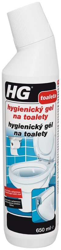 HG Hygienický gel na toalety 650 ml