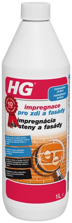 HG Impregnace pro zdi a fasády 1 L