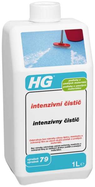 HG Intenzivní čistič pro podlahy z umělých materiálů 1 L 1 HG Intenzivní čistič pro podlahy z umělých materiálů 1 L 1